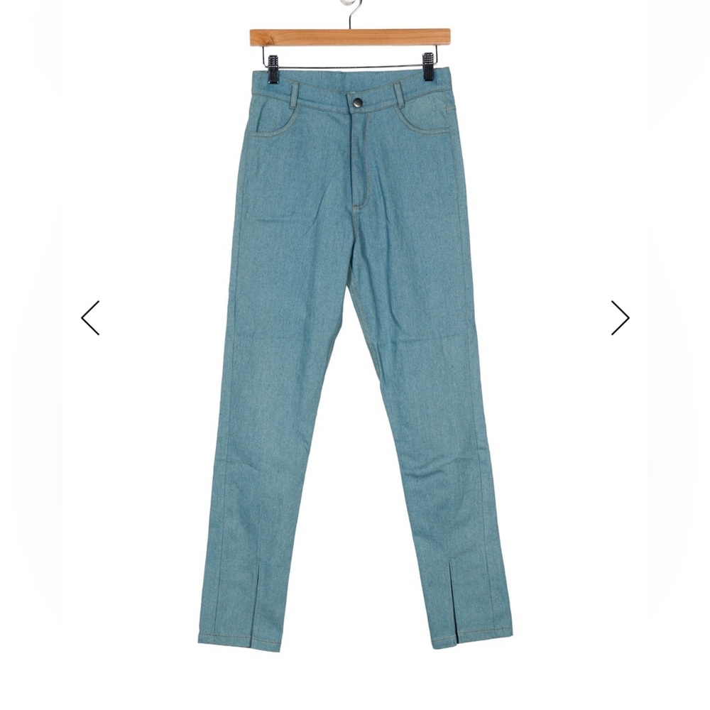 Naya Women's Blue Straight Leg Pants